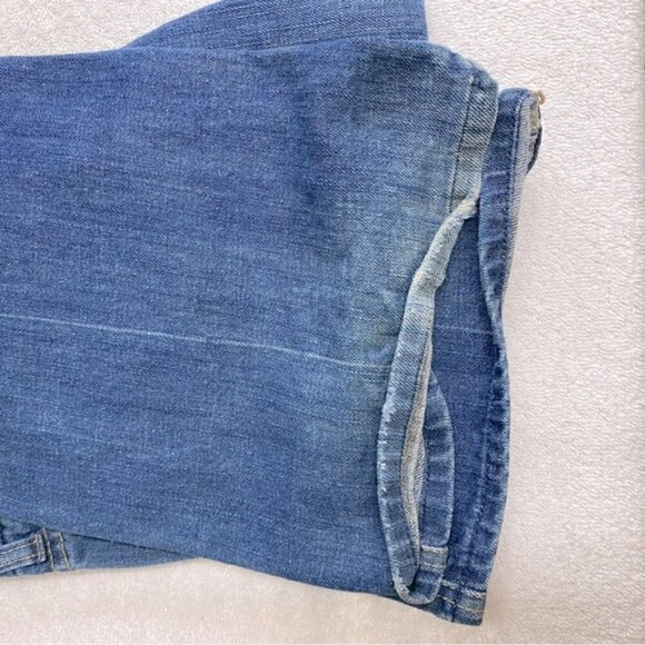 7 For All Mankind Med Wash Low Rise Straight Boot Cut Jeans 29 - Picture 7 of 15